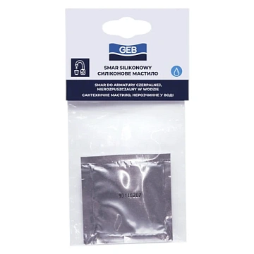 Силіконове мастило GEB GRAISSE SILICONE 2х3г 515538 - фото