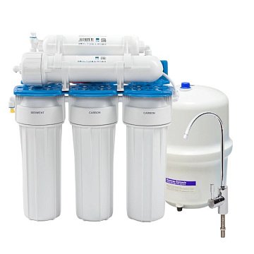 Фильтр обратного осмоса Aquafilter RO5-75 (FRO5) RX55249516 с мембраной 75GPD - фото