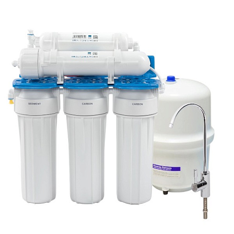 Фильтр обратного осмоса Aquafilter RO5-75 (FRO5) RX55249516 с мембраной 75GPD - фото