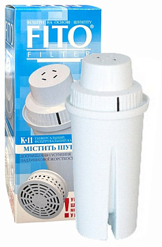 Картридж для фільтра глечика FitoFilter К11 (з шунгітовим мінералізатором) - фото