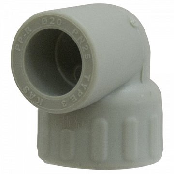 Колено 90° с внутренней резьбой KAS 1/2''-20мм (9624001) - фото