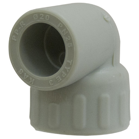 Коліно 90° з внутрішньою різьбою KAS 1/2''-20мм (9624001) - фото