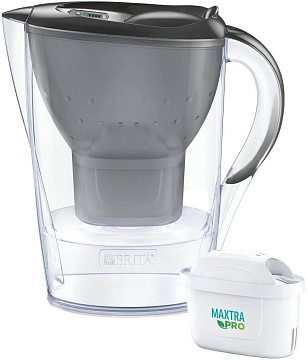 Фильтр-кувшин Brita Marella XL MXpro Графит 3,5/2,0л с картриджем Maxtra - фото