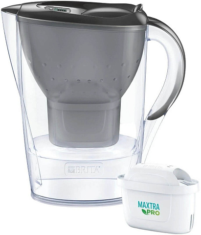Фільтр-глечик Brita Marella XL MXpro Графіт 3,5/2,2л з картриджем Maxtra - фото