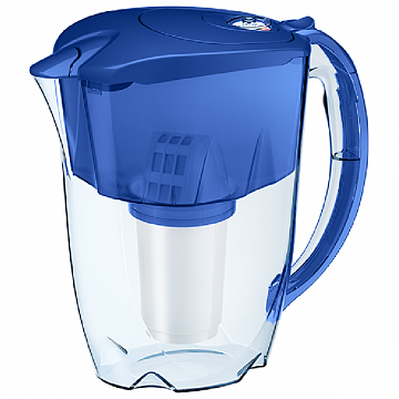 Фильтр-кувшин Аквафор Арктик А5 синий (кувшин + 4 картриджа А5) - фото