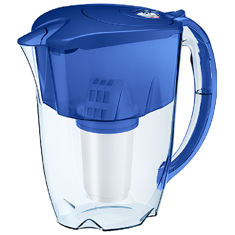 Фільтр-глечик Аквафор Арктик А5 синій (глечик + 4 картриджа А5) - фото