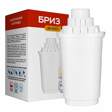 Картридж для фільтра глечика Бриз В100 (для фільтрів Аквафор В5, В6, В8, A5) - фото