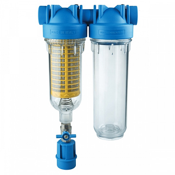 Фильтр Atlas HYDRA RAINMASTER DUO Ø1/2'' + картриджи RAH, LA 45°C 8bar RA6096214 - фото