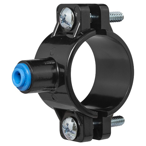 Дренажний хомут DC-14 (трубка Ø6мм) для систем зворотного осмосу - фото