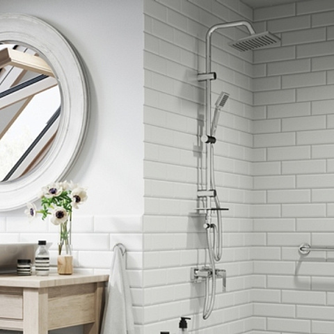 Душова система FERRO SQUERTO LUX NP24 - фото