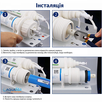 Мембрана обратного осмоса Aqualite AQ-1812-50 - фото