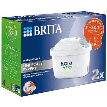 Сменный картридж для фильтра Brita Maxtra PRO Hard Water Expert (Limescale) для жесткой воды (2 шт) - фото