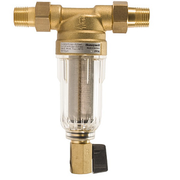 Промывной фильтр Resideo (Honeywell) FF06-1/2AA DN15 100мкм 40°C 16bar (очистка от механических примесей) - фото