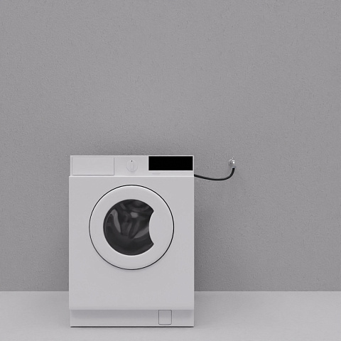 Фільтр від накипу для пральних машин FitAqua AWF-WSM G3/4'' 35°C 5bar (з кристалами поліфосфату) - фото