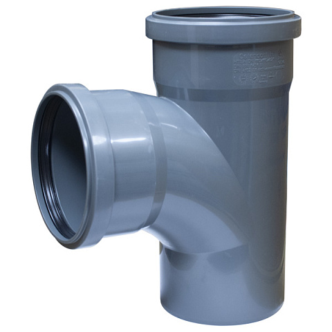 Рудекційний трійник Ostendorf ПП d125хd110 кут 87° (176410) - фото