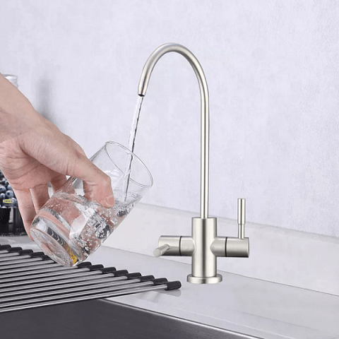 Кран для фильтра Aqualite Modern SUS2 (нержавейка) - фото