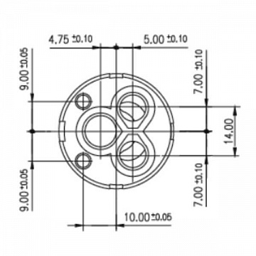 Однорычажный керамический картридж Sedal E35-AZ-SD - фото