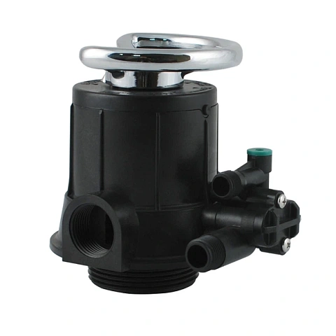 Керуючий клапан Runxin F64A1 для пом'якшення води, ручне керування, підключення 1'' - фото