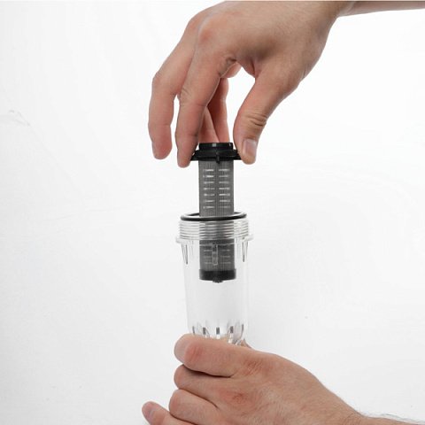 Самопромывающийся фильтр Ecosoft 2P SAN 1/2''-3/4'' 45°C 8bar с картриджем 250мкр из нержавеющей стали FFNS2P1522 - фото