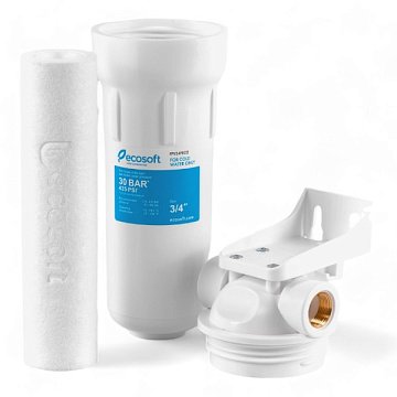 Магистральный фильтр Ecosoft FPV34PECO 3/4'' (с картриджем 5мкр) - фото
