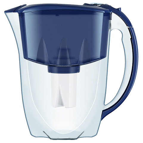 Фільтр-глечик Аквафор Ідеал (синій) - фото