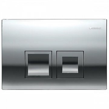 Смывная клавиша Geberit Delta 50 глянцевый хром (115.135.21.1) - фото