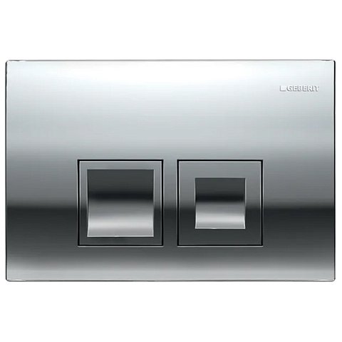 Змивна клавіша Geberit Delta 50 глянсовий хром (115.135.21.1) - фото