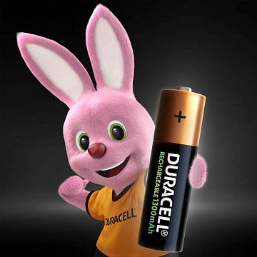 Акумулятор Duracell Recharge AA 1300 мА·год 4шт - фото