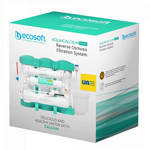 Фільтр зворотного осмосу Ecosoft P’URE AQUACALCIUM Mint (MO675PUREMACECO) - фото
