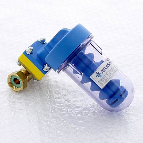 Фільтр від накипу дозуючий ATLAS DOSAPLUS 4 (поворотна група)  Ø1/2" (латунь) + 2 картриджи (пом`якшення) RE4050214 - фото