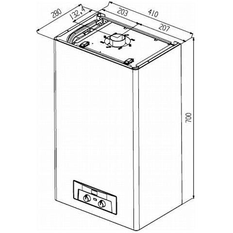 Котел газовый Protherm Lynx (Рысь) 24 (0010010833) - фото