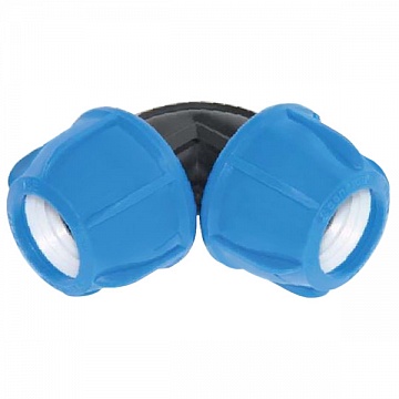 Коліно 90° Supra d(40х40) - фото