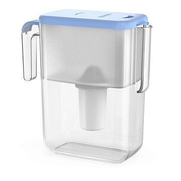 Фильтр-кувшин Ecosoft Slim голубой 3,5/1,7л FMVSLIMBECO - фото