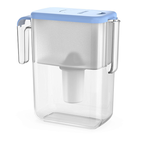 Фильтр-кувшин Ecosoft Slim голубой 3,5/1,7л FMVSLIMBECO - фото