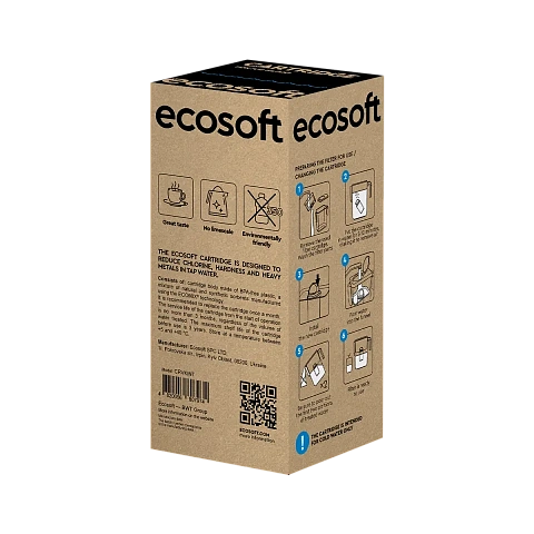 Улучшенный сменный картридж ECOSOFT к фильтрам-кувшинам (CRVKECO) - фото
