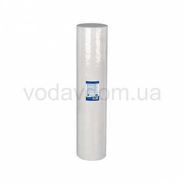 Фільтр мехінчного очищення води Aquafilter FH20B1-B-WB/PS G1'' (латунь) 10BB 45°C 8bar з манометром (картридж 5mcr) - фото