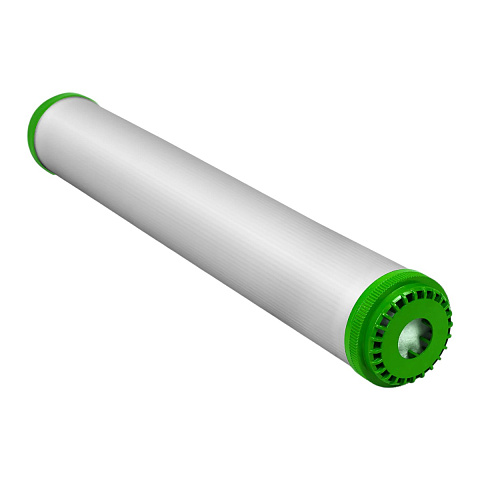 Картридж з активованим вугіллям Aquafilter FCCBKDF-L Ø70x505мм 45°C (очищення від хлору та органічних забруднень) - фото