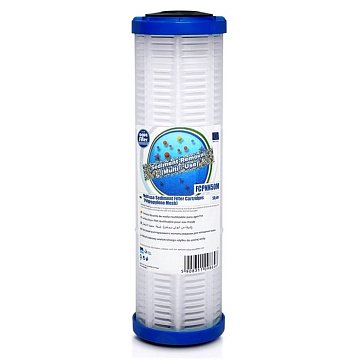 Картридж промывной многоразовый Aquafilter FCPNN50M Ø70x252мм 50mcr 45°C (очистка от механических примесей) - фото