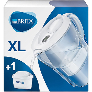 Фильтр-кувшин Brita Marella XL MXpro Белый 3,5/2,0л с картриджем Maxtra PRO (1052780) - фото