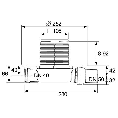 Душовий трап TECE drainpoint S110  (кутовий) - фото