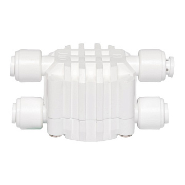 Четырехходовой клапан S-3000 1/4'' (трубка Ø6мм) для систем обратного осмоса - фото