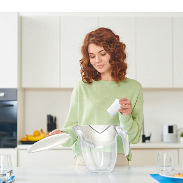 Фільтр-глечик Ecosoft Nemo (перлинний) 3.0/1.8л FMVNEMOWECO - фото