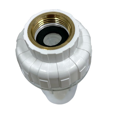 Фільтр від накипу для пральних машин Aquafilter FHPRA G3/4'' 35°C 5bar розбірний (з кристалами поліфосфату) - фото