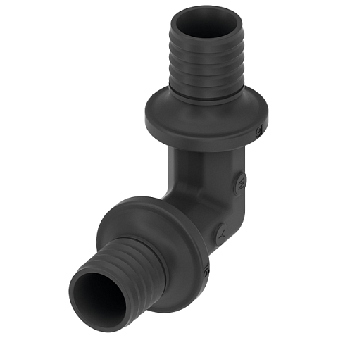 Соединительное колено пластик 90° TECE Flex d25/d25 PPSU (737025) - фото