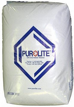 Пом'якшувальна засипка Purolite С100E Смола Na + (катионит) - фото