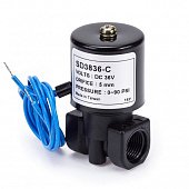 Клапан соленоидный (электромагнитный) KP-SD3836-C 36VDC 7.1л/мин 6,2bar 3/8''ВР - фото