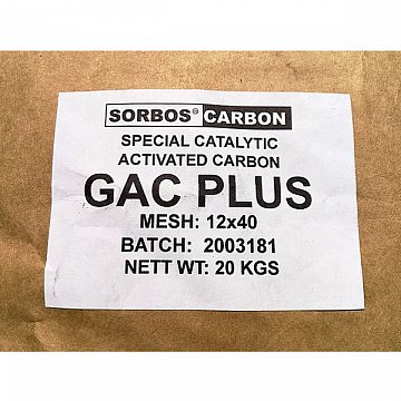 Загрузка для видалення заліза та сірководню Gac Plus 20кг - фото