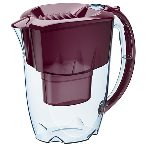 Фільтр-глечик Аквафор Аметист (вишневий) - фото