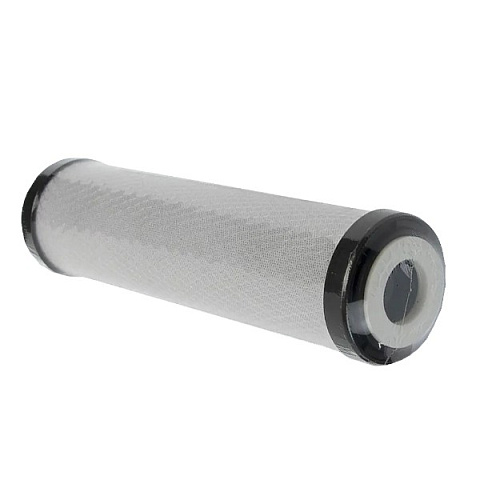 Картридж зі спресованим вугіллям Ecosoft CTO10 CHVCB2510ECO (очищення від хлору та органічних забруднень) - фото