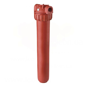 Магистральный фильтр для воды Atlas FIltri Master Plus HOT 3P G1/2'' Slim 20'' 80°C 8bar ZA115P218 (без картриджа) - фото